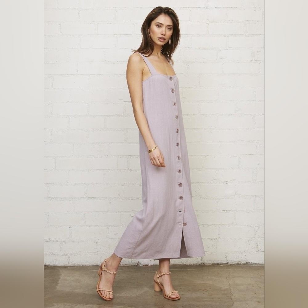 Rachel Pally nwt Linen Rome Dress pale lilac XS